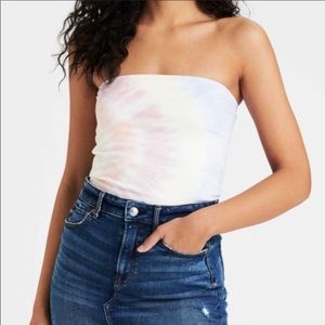 American Eagle Tie Dye Tube Top